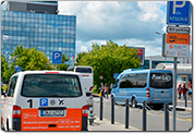 GO parking - parkování u letiště Václava Havla Praha - nástupní místa GO parking